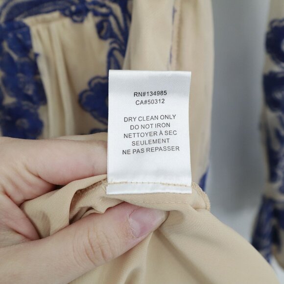 For Love & Lemons Temecula Mini Dress Womens XS Blue Boho Festival Feminine - Picture 5 of 16